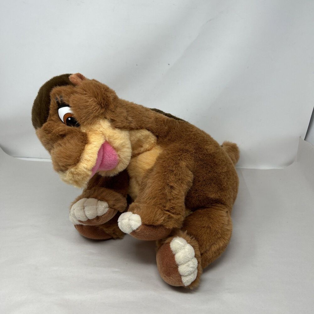 Gund LITTLE FOOT The Land Before Time Plush Stuffed Animal Dinosaur 15" Tall